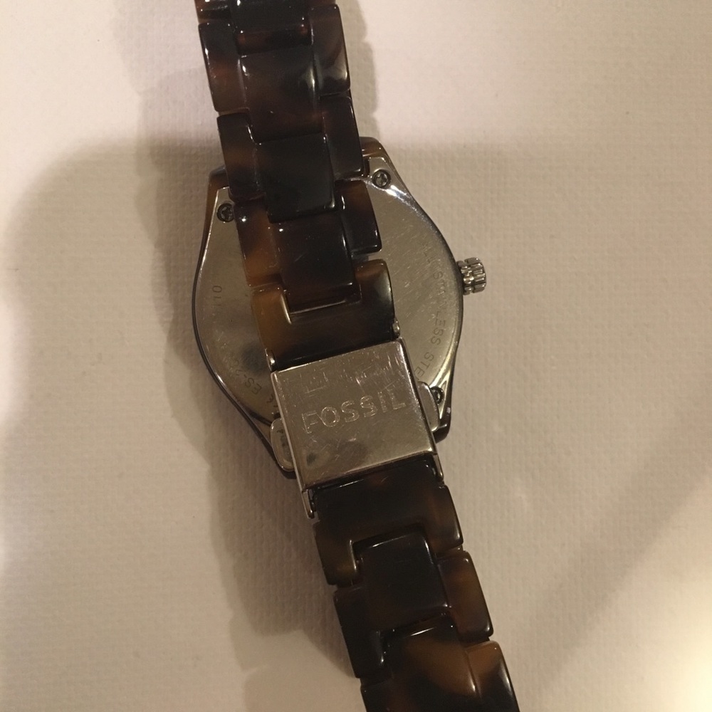 Women’s Fossil Watch Tortoise shell